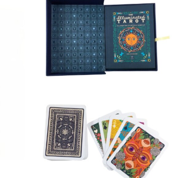 Tarot 53 Illuminated Cards for Divination & Gameplay  Illuminated Art Series - Picture 2 of 3